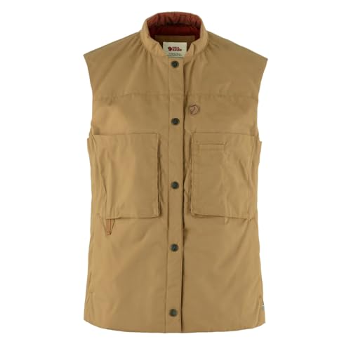 Fjällräven Singi Padded Vest W chaleco acolchado de montaña para mujer talla S color verde