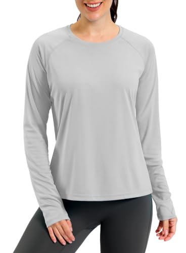 Image of UPF 50+ Sun Shirt for Women Long Sleeve Quick Dry UV Protection Hiking Top