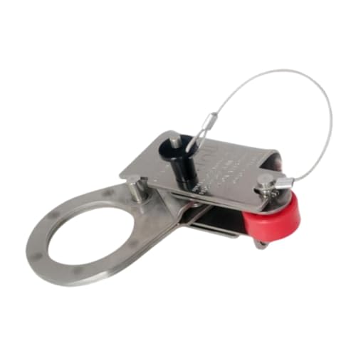 harayaa Rope Grab Arrest Ascender Stopper Security Gear Fall Protection Rope Protector for Rock Climbing Rappelling Outdoor