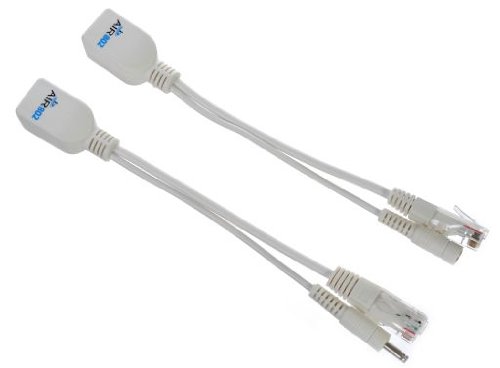 Inyector/Separador Pasivo PoE POEPASS-03 con conector DC de 3,5 mm x 1,35 mm miniatura 1