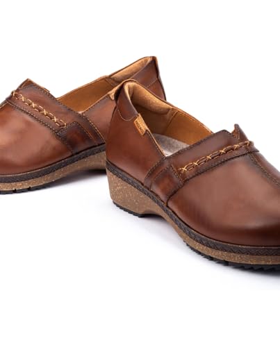 Image of PIKOLINOS Granada W0W-3627 Women's Wedge Shoes - Premium & Soft Genuine Calfskin Leather - Ergonamic Removable Memory Foam Insole, Lightweight Everyday Comfort