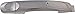 Dorman 94429 Front Passenger Side Exterior Door Handle Compatible with Select Volkswagen Models, Chrome