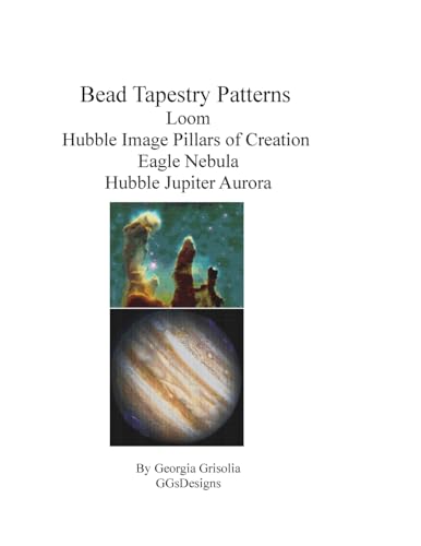 Bead Tapestry Patterns loom Hubble Image Pillars of Creation Eagle Nebula Hubble Jupiter Aurora