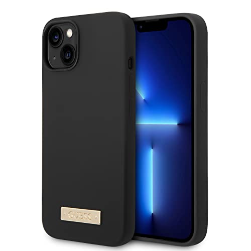 GUESS GUHMP14SSBPLK Coque de Protection Rigide en Silicone p