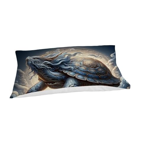Housse de couette 135x200 microfibre animaux imprimé 3D lit 1 place - 7