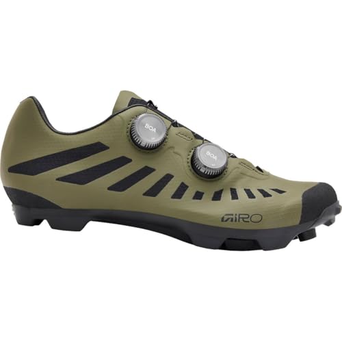 Giro Gritter Dual Boa - Zapatos de ciclismo de carretera para hombre, Verde, 43 EU