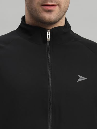 FITINC NS Jacket for Men with Two Closer Zipper Pockets - Sports and Casual Wear