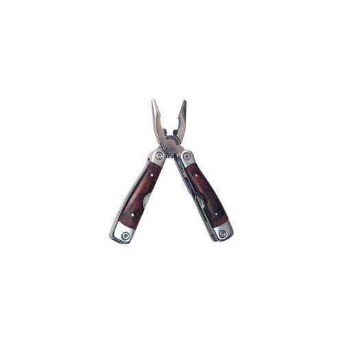 Maxam SKWMT 11-In-1 Multi-Tool With 9 Interchangeable Bits, Wood And Stainless Steel Handles cover