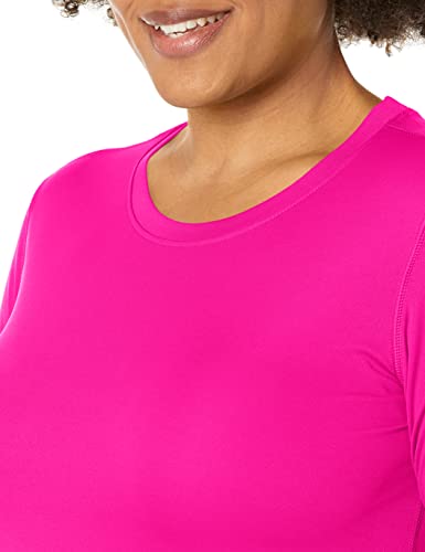 Hanes Sport Cool Dri Manches Longues et Col Rond, T-Shirt Performant Évacuant L'humidité Chemise Femme – Image 4
