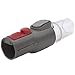 Produktbild DeClaen Adapter Konverter Zwischenstück kompatibel mit Dyson Staubsauger V7, V8, V10, SV10, SV11, Nr.: 968235-01 auf 32mm Bodendüse
