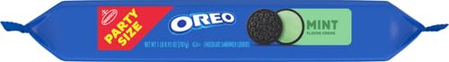 OREO Mint Creme Chocolate Sandwich Cookies, Party Size, 24.95 oz image 23
