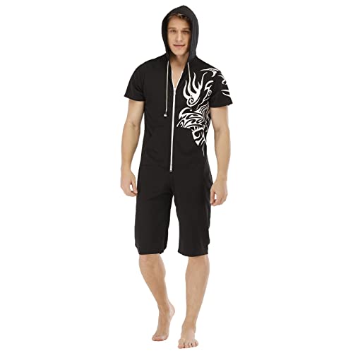 Combinaison homme coton stretch extensible et zip pratique