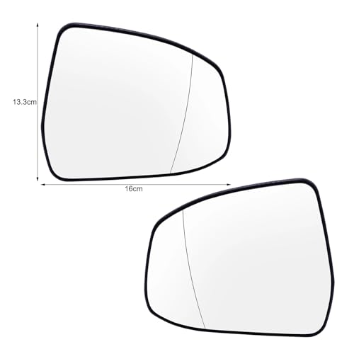 Rétroviseur extérieur cassé ? Miroir grand angle chauffant pour Focus - 3