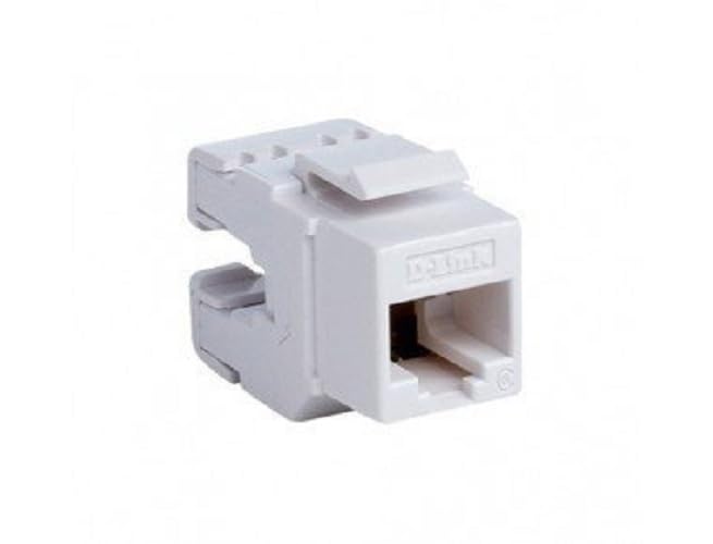 Image of Combo 2 RJ45 CAT6E LAN I /O Network Keystone Jack + Gang Box + Dual Port Face Plate (Pack of 20)