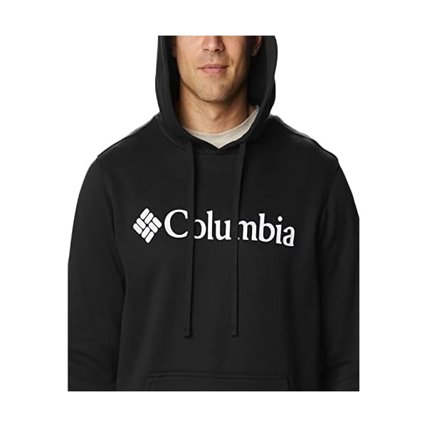 Columbia Men's Trek Hoodie, Black/CSC Branded Logo, Small - Image 3
