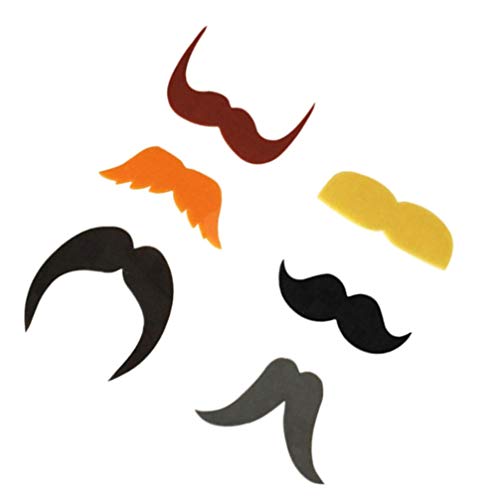 Hemoton 12 peças Marcador de Vinho Copo de Vidro Copo de Barba Design Identificador de Copo de Vinho