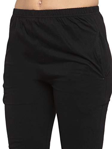 Image of Claura Women Cotton Solid Top & Pyjama Set
