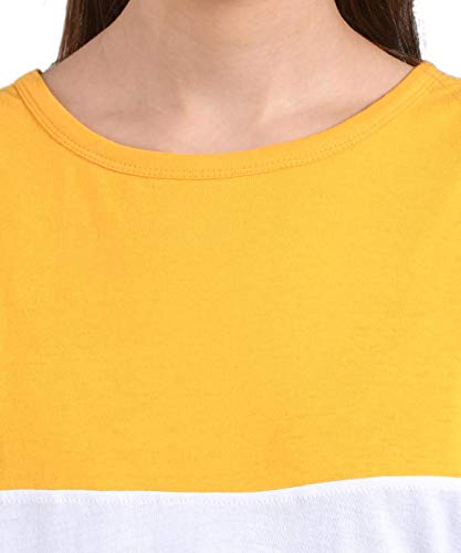 Image of KOTTY Women's Striped Regular Fit T-Shirt
