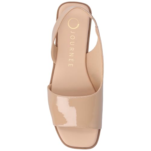 Image of Journee Collection Women's Brinsley Slingback Flat Sandals