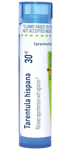 Boiron Tarentula Hispana 30C for Apprehension with Agitation - 80 Pellets