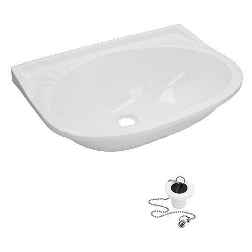 AB Tools Caravan Motorhome Boat Mini Bathroom Toilet Sink Plastic Vanity
