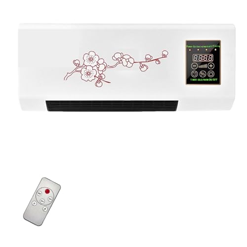 Aire Acondicionado Split MAX 2025 Ultra Silencioso, para Dormitorio Y Oficina En Casa, Montaje En Pared O Escritorio, 12 000 BTU con Refrigeración Y Calefacción Duales,B