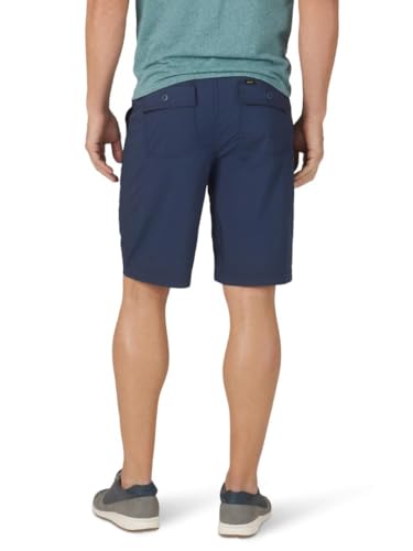Image of Lee Men's Extreme Motion Relaxed Fit Utility Flat Front Short