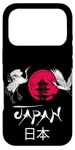 I Love Japan Culture, Enjoy Cool Japan Red-crowned crane �X�}�z�P�[�X iPhone 17 Pro �p