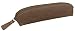 Rustic Town Leather Pen Case - Zippered Pencil Pouch for Work & Office (Brown)