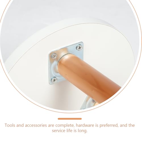 Support en bois pour pots de fleurs ronds pour optimiser un petit espace - 7
