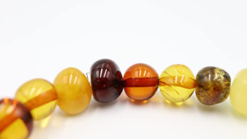 Amber-us - Bracciale in ambra baltica su fascia