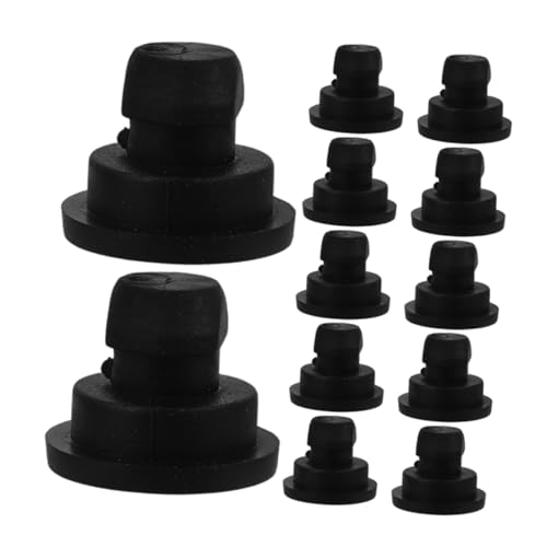 KICHOUSE Electric Roaster Replacement Parts 12 Pcs Air Fryer Rubber Feet Slow Cooker Accessories Rice Cooker Supplies Heatproof Non-slip Feets Bumpers