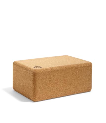Manduka Yoga Block - Fine-Grain Block, Yoga Equipment, Home Gym Accessory, Pilates Tool, Lightweight for Travel, Extra Firm Workout Accessory with Comfortable Edges