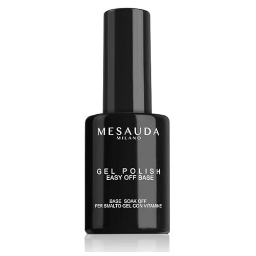 MESAUDA MILANO GEL POLISH "EASY OFF BASE" BASE PER SMALTO GEL VITAMINA E 14ML - RIMOZIONE RAPIDA