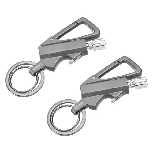 Encendedor llavero M METERXITY 2 piezas negro miniatura 1