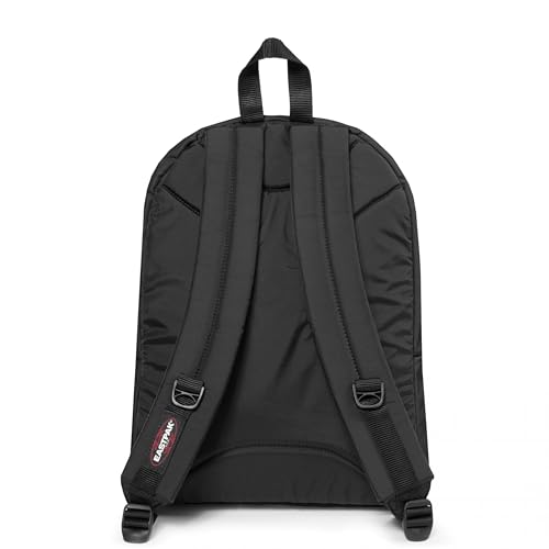 Image of EASTPAK Pinnacle - 38L Everyday Backpack with Dual Compartments, Organizer Front Pocket, Padded Back Panel & Shoulder Straps, Black