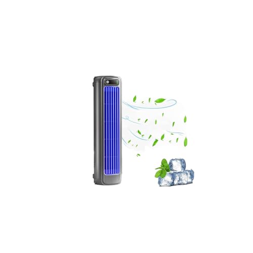 Tragbares Mini- Klimagerät, mobiles Klimagerät, wiederaufladbarer Ventilator, tragbar, 3 Geschwindigkeitsstufen, tragbars, tragbar, für Schlafzimmer, Büro, Haus (A)
