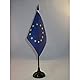 AZ FLAG - Tischflagge Europäische Union - 15x10 cm - Europa Tischfahne 10 x 15 Cm - Flaggen