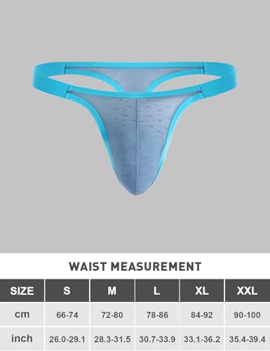 Casey Kevin CK210417L Men'S Sexy Breathable Mesh G-Strings Thong Bulge Pouch Tagless Underwear thumb #5