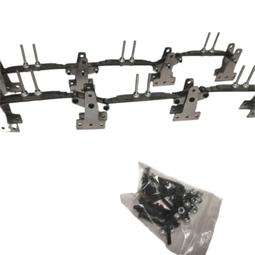 Plaque d'acier suspension trois axes RC en métal pour Actros et Man 1/14