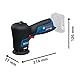 Bosch Professional 12V System Akku-Polierer GPO 12V-77 (inkl. montiertem 77 mm Klett-Stützteller, 77 mm Polier- und Scheuerschwamm)