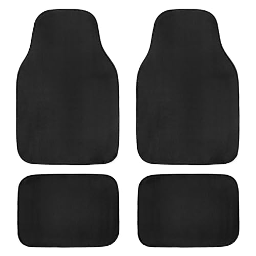 Rdxcv 4PCS Waterproof Car Floor Mats with Anti-Slip Backing