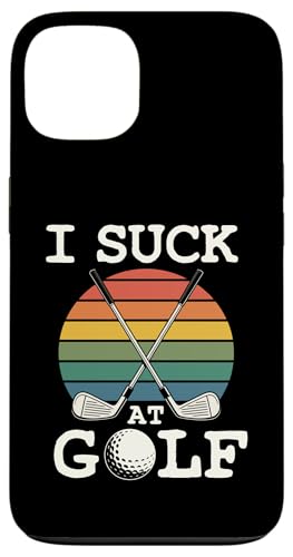 I Suck At Golf Loser Dad ȃW[N St X}zP[X iPhone 13 p