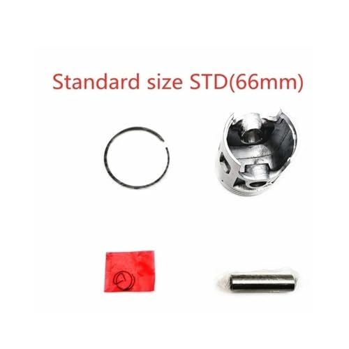 Jeu de segments de piston adaptés au DT175 assurant une compression moteur optimale - 2