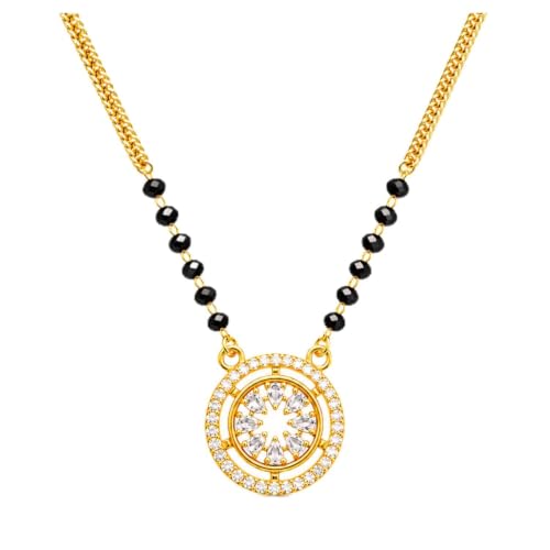 Image of 1 Gram Gold Plated Mangalsutra for Women Stylish Gift for Wife Daily Wear