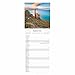 Carousel Worldwide, Charm of England 2026 Slim Wall Calendar