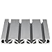 GTPBAO 15120 Extrusion Plane Industrial Aluminum Profile Plate 15x120mm Rail Frame for Bench Drill Panels Engraving Machine Frame Extruded Rail(400mm 15.75