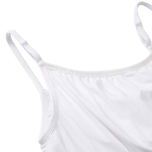 32 Degrees Women's Cool Flowy Bra Cami | with Built-in Cups | Relaxed Fit | Adjustable Spaghetti Strap