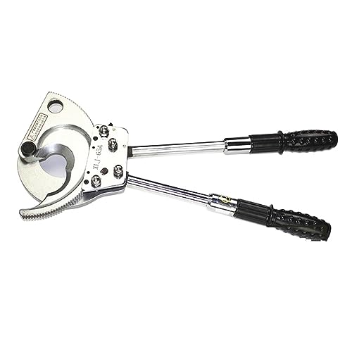 Cric Hydraulique, Outils de coupe de câble de coupe-fil à cliquet for coupe-boulon de cisaillement de câble blindé Cu/Alu de 65mm,Presse Hydraulique