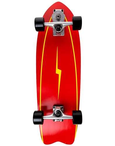 Surfskate Ray Z Thelongboarder: Surf Skate - Carving, Bombeo Y Diversión En Las Calles - Tabla 29 X10 75 X 25 Cm , Ejes S7, Ruedas 65x43mm 78a, Abec-5 - Completo Y Listo Para Usar Surfskate Ray Z Thelongboarder: Surf Skate - Carving, Bombeo Y Diversión En Las Calles - Tabla 29 X10 75 X 25 Cm , Ejes S7, Ruedas 65x43mm 78a, Abec-5 - Completo Y Listo Para Usar